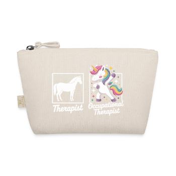 Motif du thérapeute licorne - Trousse biologique - nature - Devant
