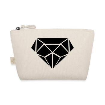 Diamant - Bio-Täschchen - Natur - Vorne