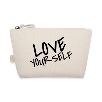 Love Your Self | Selflove Shirt - Bio-Täschchen - Natur - Vorne