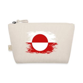 Drapeau du Groenland utilisé - Trousse biologique - nature - Devant