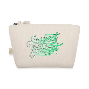 Inspect & Adapt, Agile Coach Scrum Shirt - Organic Pouch - nature - Front