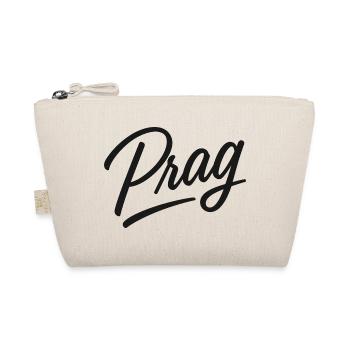 Prague Calligraphy Font - Organic Pouch - nature - Front