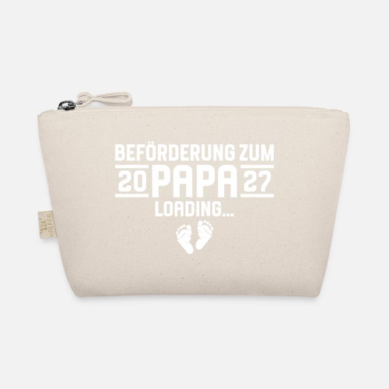 Beförderung zum Papa 2027 loading Bio-Täschchen