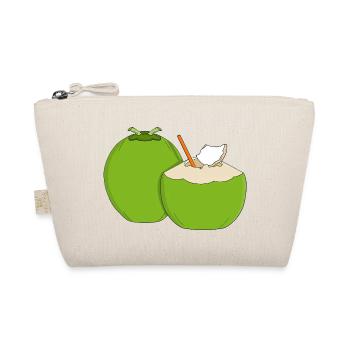 Emerald Coconut Splash - Bio-Täschchen - Natur - Vorne