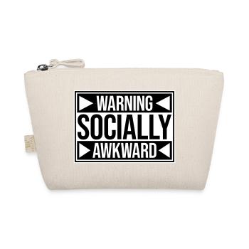 Avertissement : Socialement maladroit Drôle social Maladroit - Trousse biologique - nature - Devant