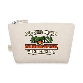 Bushcraft Humor Outdoor Leben Statement - Bio-Täschchen - Natur - Vorne