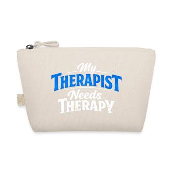 Mon thérapeute a besoin de thérapie - Trousse biologique - nature - Devant