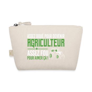 Assez fou pour aimer ça agriculteur humour - Trousse biologique - nature - Devant