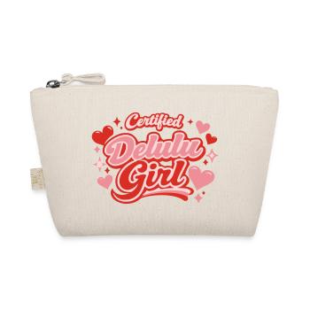 Design esthétique Certified Delulu Girl Cute - Trousse biologique - nature - Devant