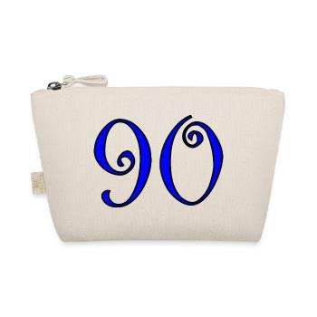 90. 90 ANS. 90e ANNIVERSAIRE. ANNIVERSAIRE 90 ANS. - Trousse biologique - nature - Devant