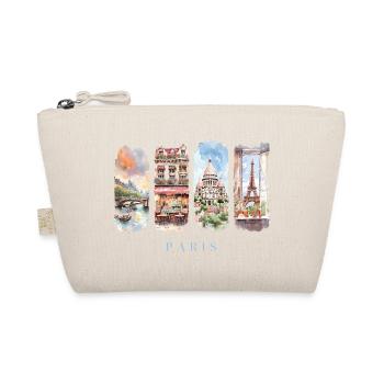 Paris Holidays Travel – City & Culture France - Organic Pouch - nature - Front