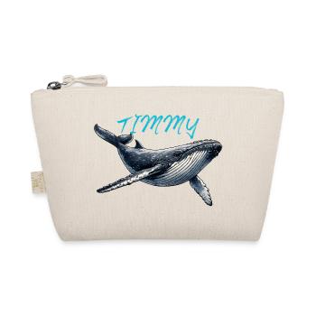Timmy the Whale – Sea Friend - Organic Pouch - nature - Front
