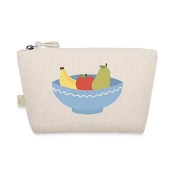 Fruit Bowl Still Life Illustration - Organic Pouch - nature - Front