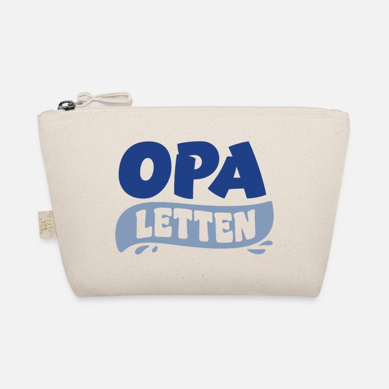 Opa Letten Badeschlappen Bio-Täschchen