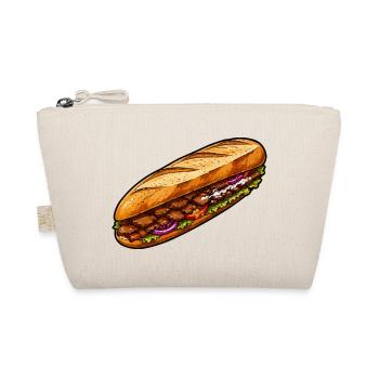 Baguette sandwich illustration - Organic Pouch - nature - Front