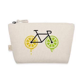 bike lemon - Organic Pouch - nature - Front
