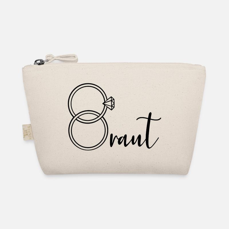 Wedding Bridal Rings Organic Pouch