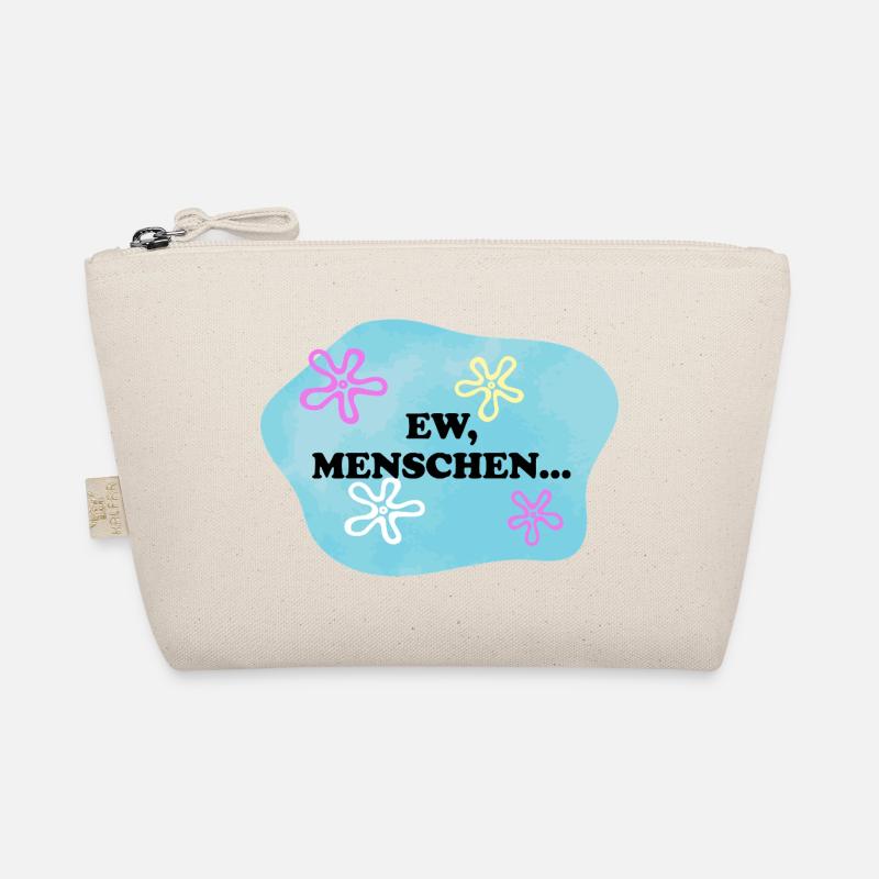 Ew, Menschen | Sarkastisches Retro Meme Bio-Täschchen
