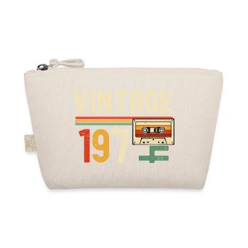 VINTAGE 1970 Cassette Bandes - Trousse biologique - nature - Devant