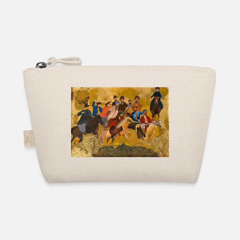 Buzkashi - The Traditional Equestrian Game Organic Pouch