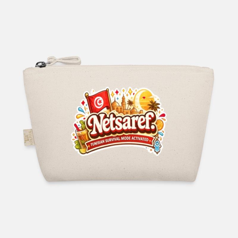 Netsaref – Funny Tunisian Survival Mode Design Trousse biologique