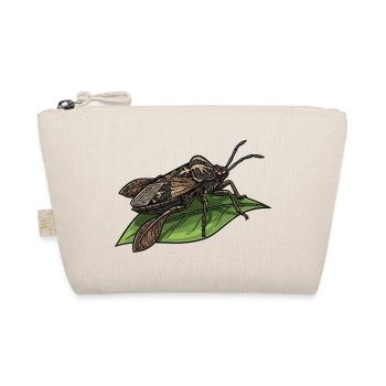 Punaise Eau Geante Giant Water Bug Leaf - Organic Pouch - nature - Front