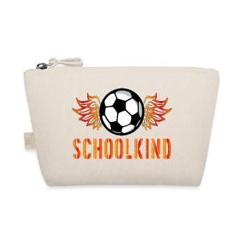 Soccer Schookind - Organic Pouch - nature - Front