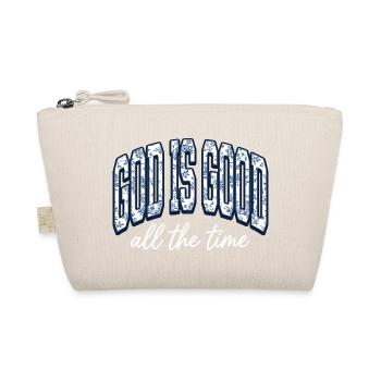 God Is Good All The Time Christian - Organic Pouch - nature - Front