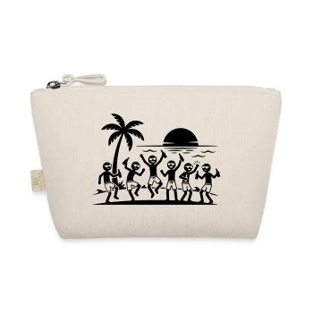 Holiday Party Beach Team - Organic Pouch - nature - Front