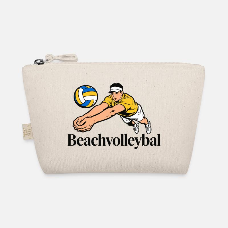 Beachvolleyball Bio-Täschchen