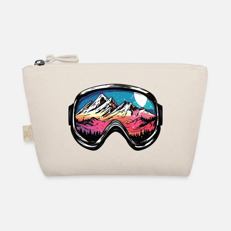 Lunettes de ski Montagnes Ski Trousse biologique