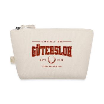 Flunkyball Profi Team Gütersloh Vintage Shirt - Bio-Täschchen - Natur - Vorne