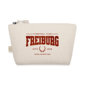 Flunkyball Professional Team Freiburg Classic T-Shirt - Organic Pouch - nature - Front