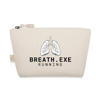 Breath.exe Running | Mindfulness Humor - Organic Pouch - nature - Front