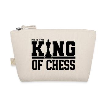 He is the King of Chess Game - Organic Pouch - nature - Front