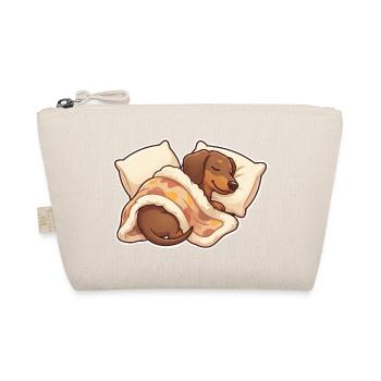 Teckel endormi - Trousse biologique - nature - Devant