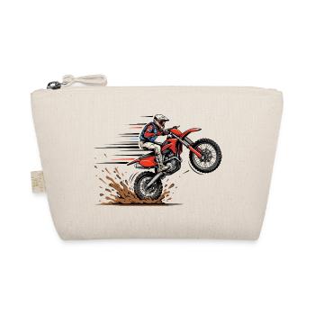 Saut en motocross dans la boue - Trousse biologique - nature - Devant