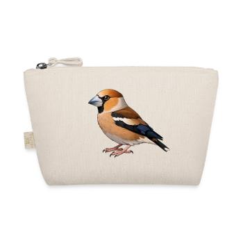 Hawfinch bird - Organic Pouch - nature - Front
