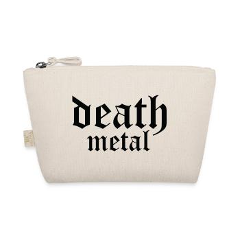 death metal logo - Organic Pouch - nature - Front