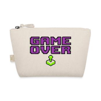 Game Over Pixel Logo - Bio-Täschchen - Natur - Vorne