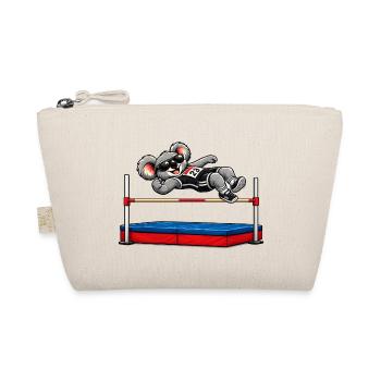 Cute koala in high jump - Organic Pouch - nature - Front