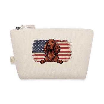 Irish Setter Mom - Red Setter Dog Owner Bird Dog - Organic Pouch - nature - Front