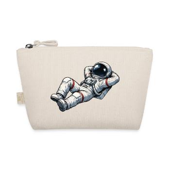 Relaxed astronaut in retro design - Organic Pouch - nature - Front
