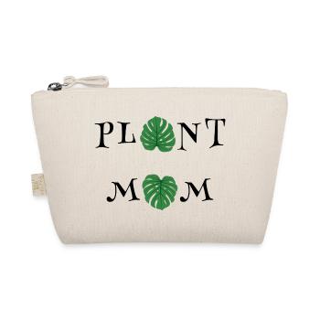 Plant Mom – Crazy Plant Lady - Bio-Täschchen - Natur - Vorne