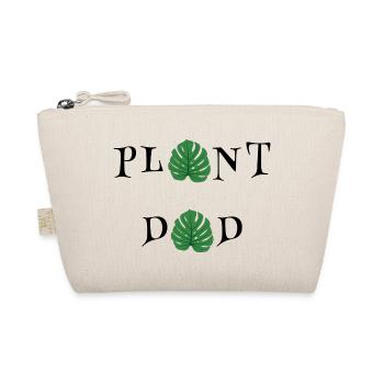 Plant Dad – Crazy Plant Guy - Bio-Täschchen - Natur - Vorne