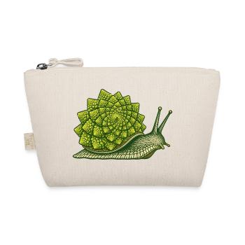 Romanesco-Schnecke - Bio-Täschchen - Natur - Vorne