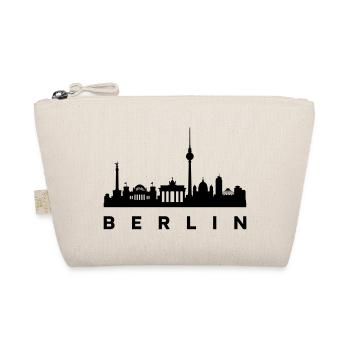 Berlin Skyline - Bio-Täschchen - Natur - Vorne