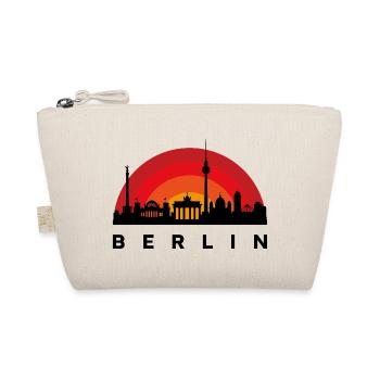 Berlin Skyline Kreise - Bio-Täschchen - Natur - Vorne