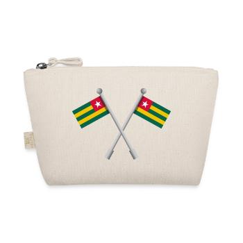 Togolesische Flagge - Bio-Täschchen - Natur - Vorne