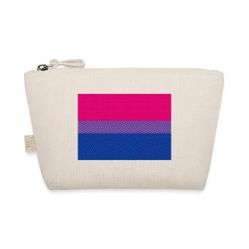 Bisexuelle Flagge - Bio-Täschchen - Natur - Vorne
